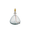 Baba Clear Glass Wide Lamp Base - BL5601 - Uneeka