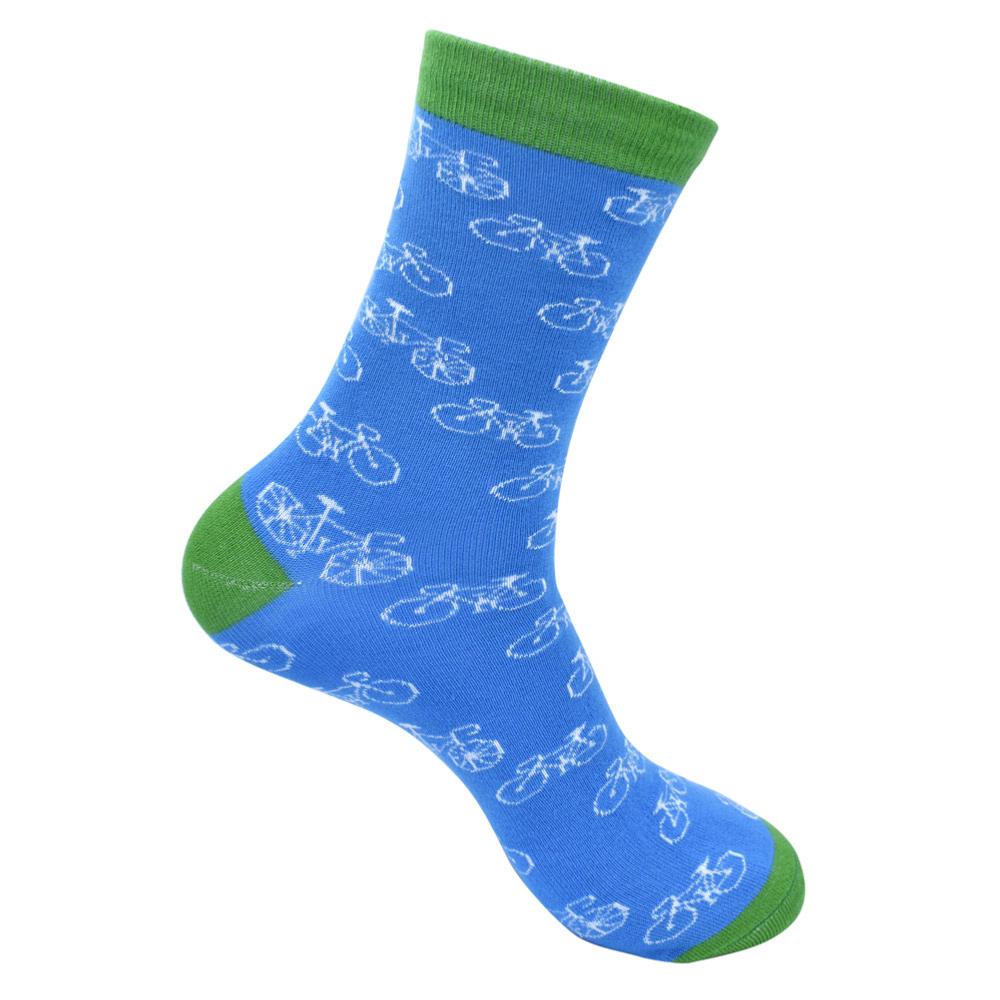 Bamboo Socks - Bicycles - ASP2814L - Uneeka