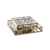 Bequai Honeycomb Antique Brass Box - BH0301 - Uneeka