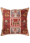 Birdset Kilim Cushion - CCXL83 - Uneeka