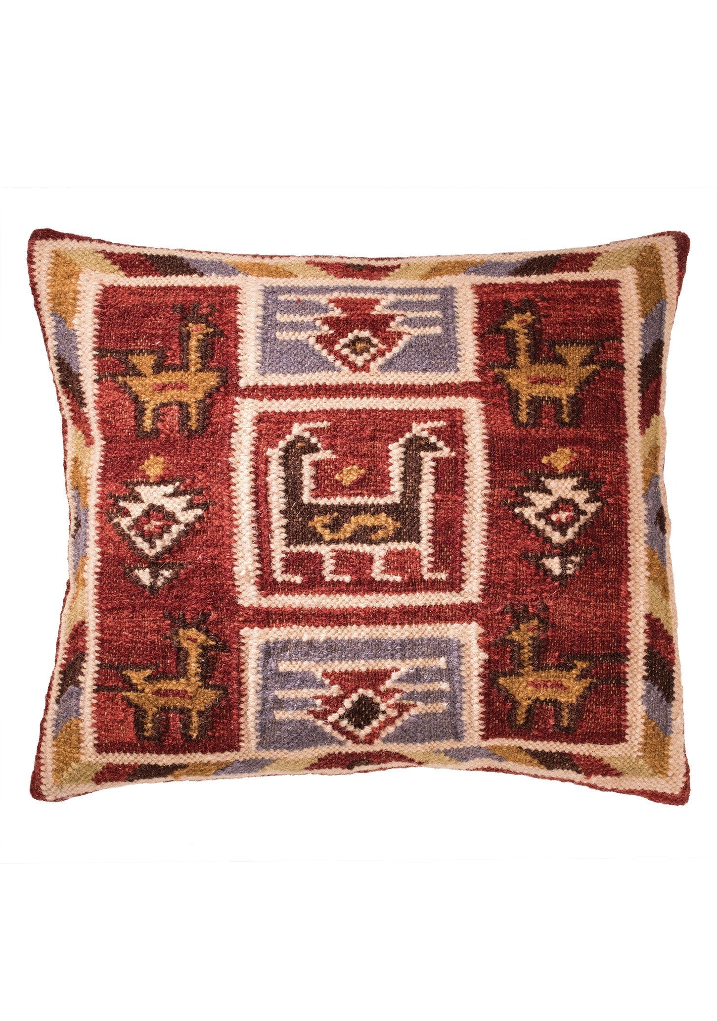Birdset Kilim Cushion - CC83 - Uneeka