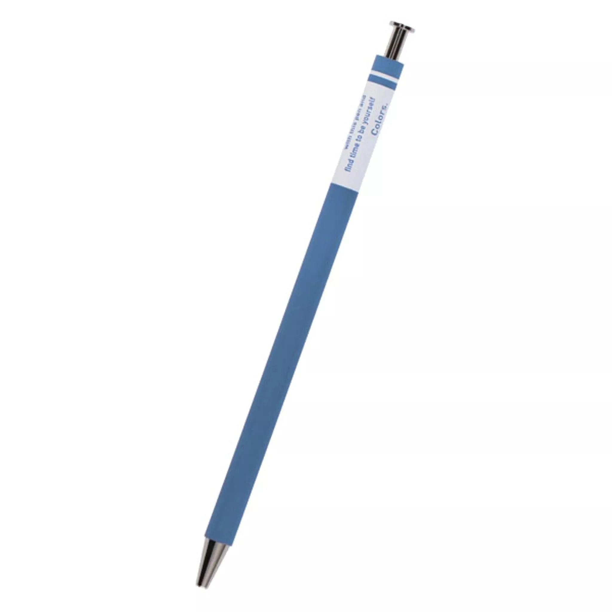 Black Gel Coloured Ballpoint Pen - CLO - BP01 - BL - Uneeka