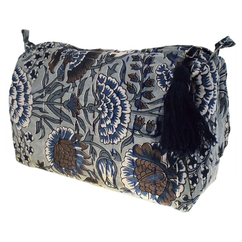 Block Print Cotton Wash Bag - ASP2260 - Uneeka