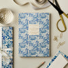 Blue Flora A5 Undated Planner - WAN PL5 - Uneeka