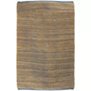 Blue Geometric Pattern Jute Rug - CJ24890 - Uneeka