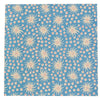 Blue Spiral & Dot Lined Paper Square Notebook - SQN MWY blue - Uneeka