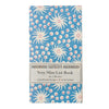 Blue Spiral & Dot Pattern 24 Lined Page Slim List Book - VSLB MWY blue and pink - Uneeka