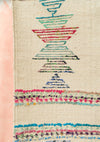 Bold Geometric Cream Recycled Cotton & Jute Rug - R17424 - Uneeka