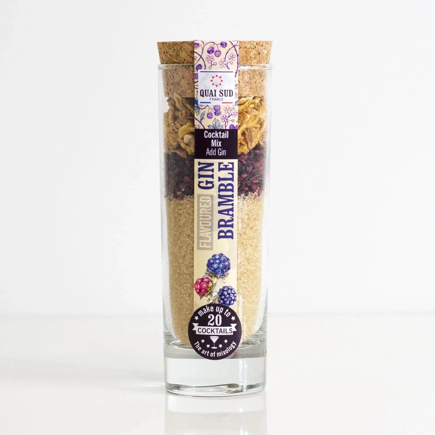 Bramble Flavoured Gin Cocktail Mix - 1CKGBRAM - Uneeka
