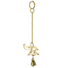 Brass Chime Elephant with Bell - ASP20215 - Uneeka