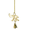 Brass Chime Elephant with Bell - ASP20215 - Uneeka