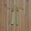 Brass Petal Earrings - JEMB42 - Uneeka