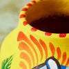 Brightly Coloured Hand Painted Terracotta Planter - PL15 - Uneeka