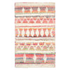 Brightly Coloured Wool & Recycled Thread Rug - R21035 - Uneeka