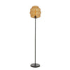 Brown Glass Beehive Style Floor Lamp - 1882764 - Uneeka