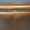 Brown Leather Reading Chair - 6818 - Uneeka