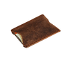 Buffalo Leather Travel Card Holder - HIBLCH1 - BR - Uneeka