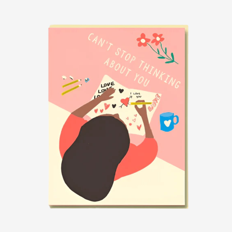 Can't Stop Thinking About You Greetings Card* - 0503 - Uneeka