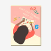 Can't Stop Thinking About You Greetings Card* - 0503 - Uneeka