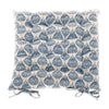 Carnation Cotton Seat Pad with Ties - CNSPB - Uneeka