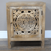 Carved Cut Out Mango Wood Cabinet - 10208 - Uneeka