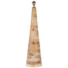 Chameli Tapered Mango Wood Lamp - CL0401 - Uneeka
