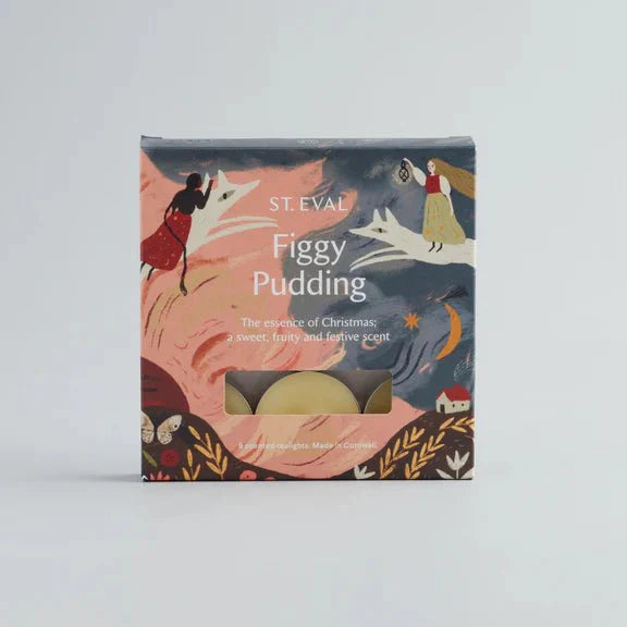 Christmas Tealights Figgy Pudding - F01096 - Uneeka