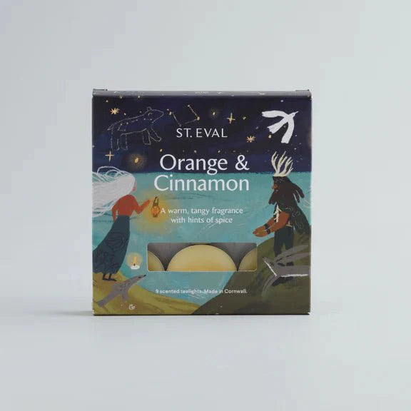 Christmas Tealights Orange and Cinnamon - F01098 - Uneeka
