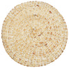 Circular White Hyacinth Placemat - CPMWW - Uneeka