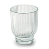 Coloured Ribbed Glass Tealight Holder - XCV01063 - Uneeka