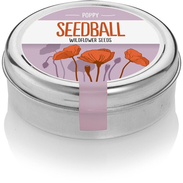 Common Poppy Seedball Tin - POPPY - Uneeka