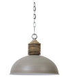 Concrete Wooden Hanging Lamp - 3073725 - Uneeka