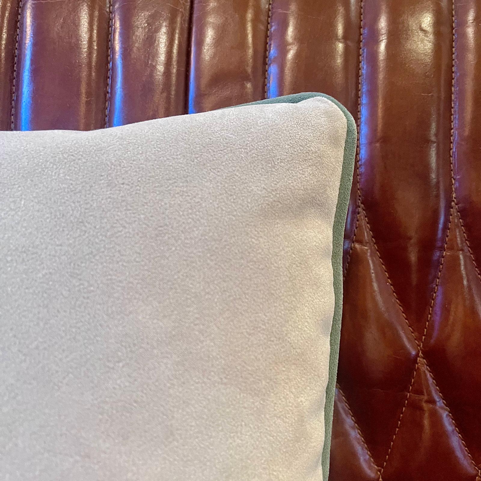 Contrast Colour Piping Scatter Cushion - SCATTER CUSHIONS - ORANGE - Uneeka
