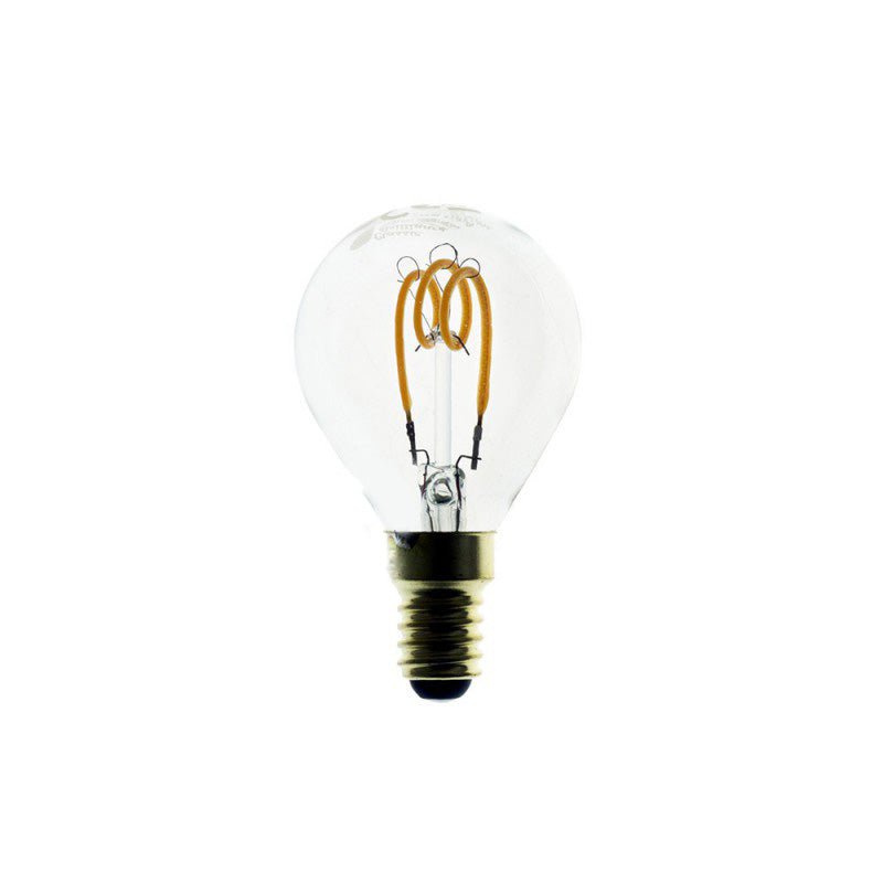 Curved Spiral Filament Sphere G45 LED Bulb* - CBL700149 - Uneeka