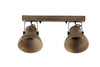 Dark Brown Wooden Wall Lamp - 2932584 - Uneeka
