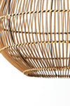 Dark Rattan Hanging Lamp - 2950618 - Uneeka