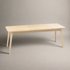 Denmark Rectangle Dining Bench - SH16 - Uneeka