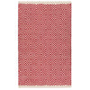 Diamond Weave Cotton Handloom Rug - R136RD - Uneeka
