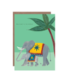 Elephant Mother and Baby Greetings Card - HCWB148 - Uneeka