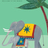 Elephant Mother and Baby Greetings Card - HCWB148 - Uneeka