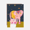 Elephant with Baby Greetings Card* - HCWB318 - Uneeka
