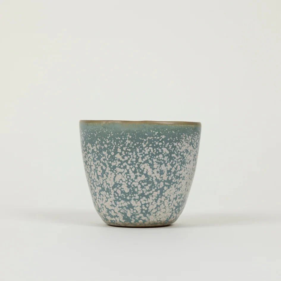 St Eval Enchantment Ceramic Pot Candle Granite & Moss - F01375 - Uneeka