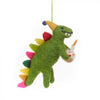 Felt Birthday Dino With Cake - DCHBD - Uneeka