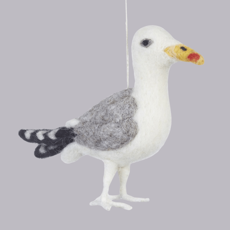 Felt Fiona the Falmouth Seagull - BCSEA - Uneeka