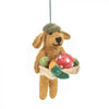 Felt Greg the Gardening Dog - FYDTGD - Uneeka