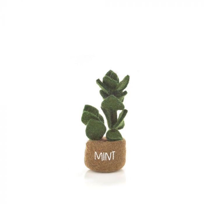 Felt Potted Herbs - PLHERB - MINT - Uneeka