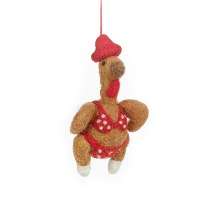 Felt Tina the Holiday Turkey - CCSZT - Uneeka