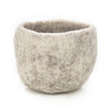 Felt Trinket Bowl/Plant Pot Home Accessory* - HATB - GREY - Uneeka