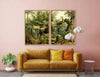 Fern Jungle Framed Art Print (LEFT) - 50x70 2926L - Uneeka