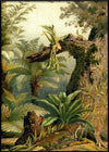 Fern Jungle Framed Art Print (RIGHT) - BFG 50x70 2926R - Uneeka